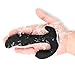 vibe2o Diablo Strong Dual Motor Prostate Massager for Men 10 Speed Anal Sex Toy Personal G-Spot Vibrator for Women Rechargeable Waterproof Silicone Butt Plug for Men & Women w/Free Lube Launcher