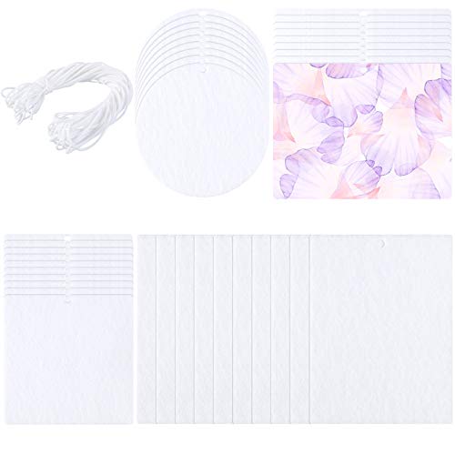 50 Pieces Air Freshener Sheets Sublimation Air Freshener DIY Air