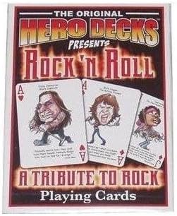 Heroes of Rock N Roll Playing Card Deck