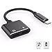 T-CORE iPhone 7 Adapter, 2 in 1 Lightning Adapter Charging and Music Headphone Splitter for iPhone 7 / 7 Plus, iPhone 8 / 8 Plus, iPhone X(Black)