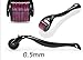 Moontree 540 Titanium Microneedle Micro Needles Derma Roller Needle Skin Care-0/5mm