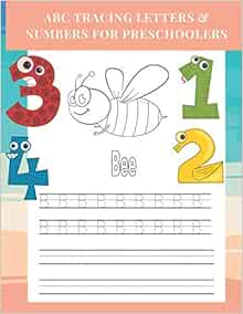 ABC Tracing Letters & Numbers for Preschoolers: ABC Letter Tracing for