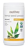 Nutiva Organic Hemp Protein, Vanilla, 16 Ounce