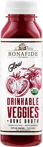 Bonafide Provisions Glow Drinkable Veggies, 12 Fluid Ounce