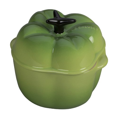 Le Creuset Palm Stoneware Petite Bell Pepper Cocotte, 13 Ounce