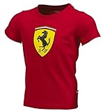 Ferrari Kids Red Shield Tee Shirt