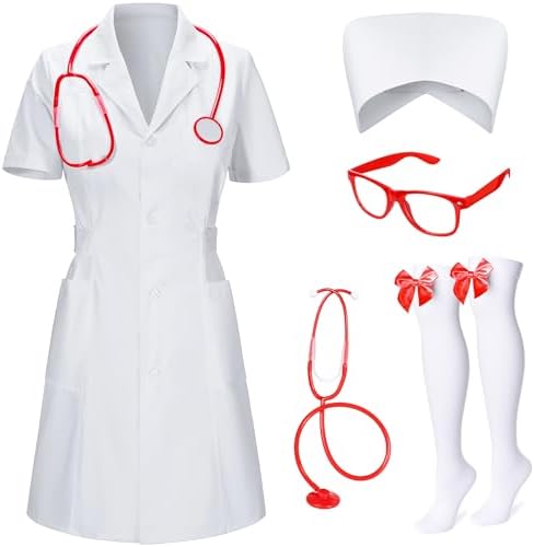 Funidelia | Disfraz de médico cirujano para adulto Doctores & Enfermeras - Disfraz para adultos y divertidos accesorios para Fiestas, Carnaval y Halloween - Talla S - M - Azul Funidelia | Disfraz de médico cirujano para adulto Doctores & Enfermeras - Disfraz para adultos y divertidos accesorios para Fiestas, Carnaval y Halloween - Talla S - M - Azul