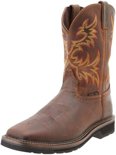 Boots Men's Stampede Steel Toe Square Toe Work Boot