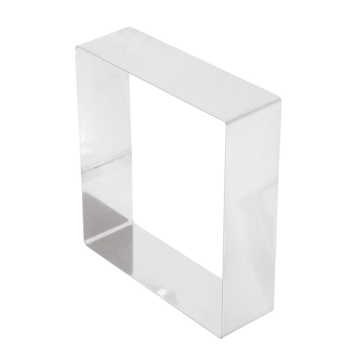 SOIMISS Stainless Steel Square Cake Ring 14 inch Mousse Baking Mould Pastry Cooking Tool Non-stick for Home Kitchen Dessert Preparation Professionals Beginners