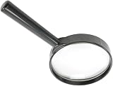 Mercury Handheld Magnifying Glass 6x Magnification Black 65mm Lens view 6