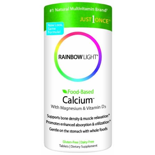Rainbow Light, Food-Based Calcium, 180 Count (Pack of 2) image