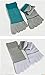 Men's Toe Socks Low Cut Mesh Five Fingers Running 6-Pack