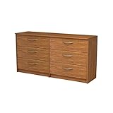Homestar Finch 6 Drawer Dresser, 54.5