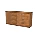 Homestar Finch 6 Drawer Dresser, 54.5