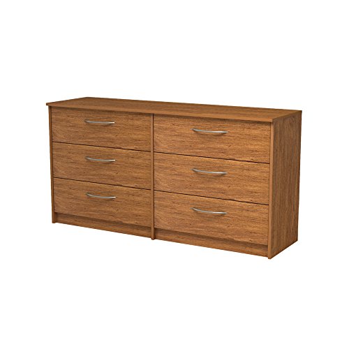 Homestar Finch 6 Drawer Dresser, 54.5