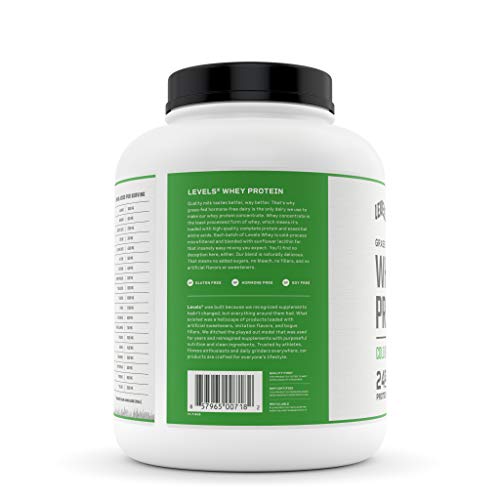Levels Grass Fed 100 Whey Protein, No GMOs, Cold Brew, 5LB Pricepulse
