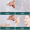 Spray-Bottles-50ml-Clear-Empty-Fine-Mist-Plastic-Travel-Atomiser-Bottle-Set-Small-Refillable-Liquid-Containers-with-2pcs-Funnels-and-24pcs-Labels-for-Make-up-Cosmetic-Hair-6PCS Spray Bottles, 50ml Clear Empty Fine Mist Plastic Travel Atomiser Bottle Set, Small Refillable Liquid Containers with…