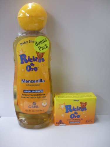 grisi ricitos de oro manzanilla baby shampoo
