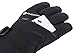 Andorra Men's Cross Country Textured Touchscreen Thinsulate Insulated Ski Glove with Zippered,Black,L