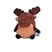 ZippyPaws - Musical Gabbles Stuffed Dog Toy for Small Dogs - Moose