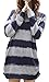 iNewbetter Women Round Neck Pullover Loose Tunic Knitted Shirt Long Sleeve Sweater (F-13), One Size
