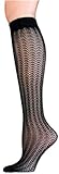 Foot Traffic's Paris Lace Knee High Length Fashion Trouser Socks