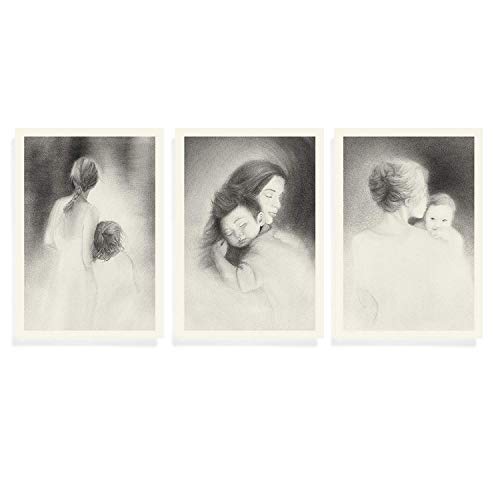 Amazon Com Set Of 3 Mother And Child S Portraits Prints Of