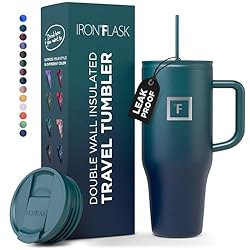 IRON °FLASK Co-Pilot Insulated Mug w/Straw & Flip
