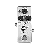 Overdrive Effect Pedal, Guitar Effect Full Metal Shell True Bypass (Silver Horse)