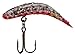 Yakima Bait Flatfish F-7 High Action Plug, 2 1/4-Inch, Black Orange Silver Flake