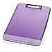 Officemate Slim Clipboard Storage Box, Purple (83305) (1 Clipboard)
