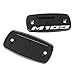 Timmart Motorcycle Brake Reservoir Caps Cover for Suzuki Boulevard M109R 2007-2017