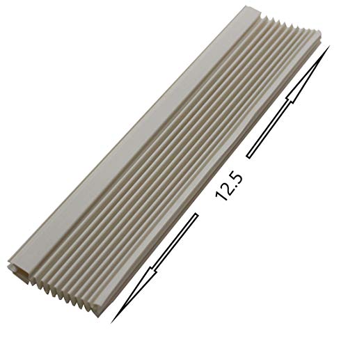 Just4Repair 1 Pair Window Air Conditioner Side Curtains Screen Accordion L&R (AC-6100-73)