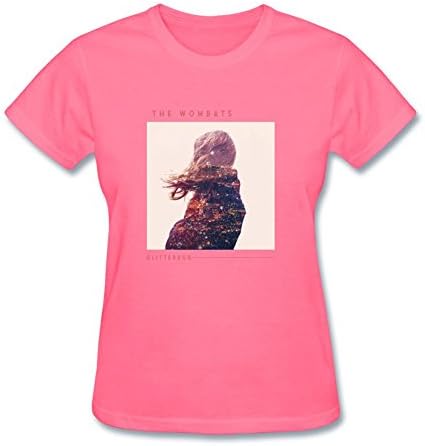OMMIIY Women's The Wombats Glitterbug T-Shirt