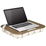 LapGear Designer Lap Desk - Beige Quatrefoil (Fits up to 17