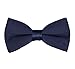 Men's Classic Pre-Tied Formal Tuxedo Bow Tie - S.H Churchill (Navy)