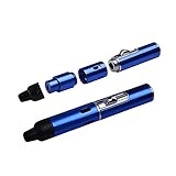 Portable Metal All in One Pipe for Herb Leaves, Detachable (Blue Color)