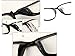 AM Landen 6 Pairs 2.5mm Transparent Non-Slip Silicone Stick on Nose Pads for Eyeglass Nose pad