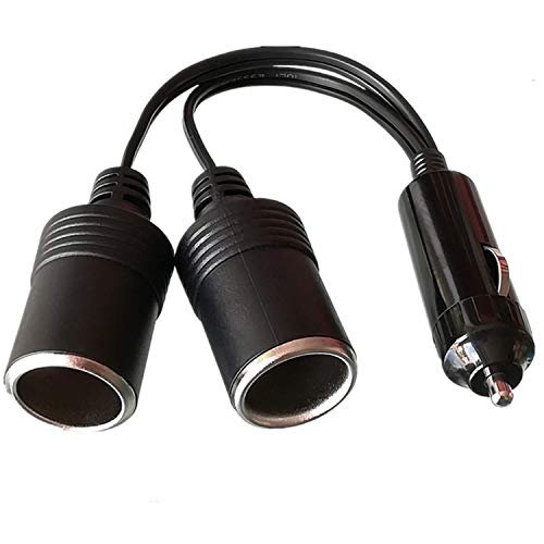 GTIWUNG シガーライター シガーソケット 12V/24V対応 2連 DC電源 延長ケーブル シガーアダプター 1〜2雌ソケット 2ウェイシガレットライタースプリッター商品画像