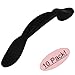 Cosmas 9009FB Flat Black Twist Cabinet Hardware Handle Pull - 3" Hole Centers, 10 Pack