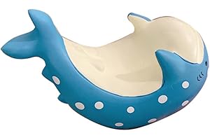 JCSMARTEC Cute Dolphin Shark Whale Phone Holder, Resin Funny Creative Animal Desk Phone Stand Mount Free Your Hands Lovely Office Decor (Whale Design)