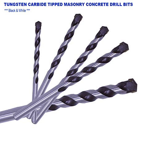 image for Max-Craft 1/8 Inch 10Pcs Pack Masonry Drill Bit Concrete Carbide tippe