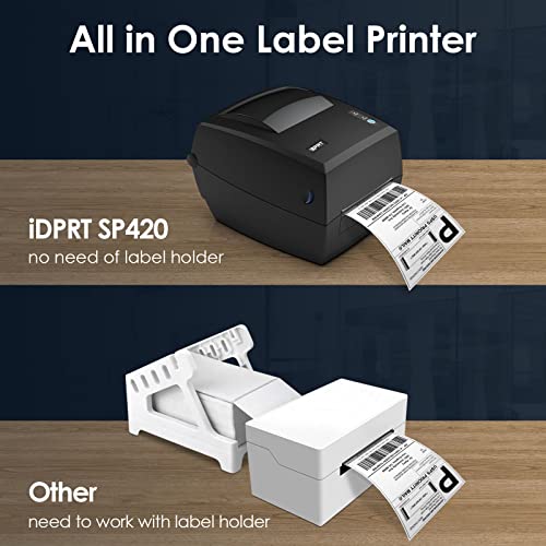 iDPRT Thermal Label Printer, Label Maker for Shipping Packages & Small