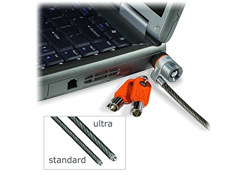 Kensington K67723US MicroSaver Keyed Ultra Laptop Lock for Business
