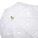 Remedios Lace Parasol Umbrella for Flower Girls Kids Photo Decoration White