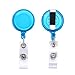 12 Pieces Retractable Badge Holders Reel with Belt Clip for Key Card Name Card Pass ID Card ,12 Colors