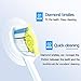 Toothbrush Heads,Replacement Brush Heads for Toothbrush Heads HX6064 Flex Care (White 4 Pack)