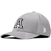 Branded Bills Officially Licensed x Kansas Jayhawks Curved Performance Collection Kansas Rock Chalk Block Script PVC