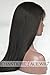 Chantiche Best Yaki Straight Lace Front Wigs Human Hair for Black Women Glueless Brazilian Remy Wigs with Baby Hair 130 Density 14inches (Natural Black #1B)