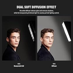 NEEWER Upgraded Softbox Diffuser for NL660 RGB660